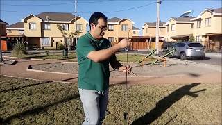 Antena vertical HF multibanda Portable 40 a 10 mts.