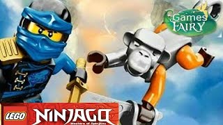 Lego Ninjago.  Битва Джея с обезьяной.  Прохождение Лего Ниндзяго.
