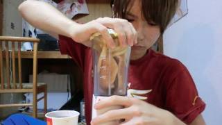 ハッピーセットをミキサーで混ぜて飲んだ！ Blended Happy MealＰＤＳ