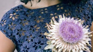 Pullover crochet pattern ❤ Узор крючком ❤ strickmuster ❤ tricot ❤ how to knit ❤  tricô ❤