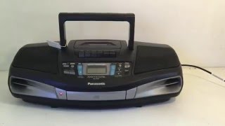 PANASONIC RX-DS28 Radio Cassette CD Player Boombox