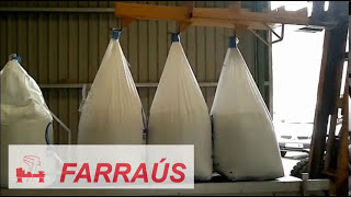 big bag filling machine ФАСОВКА В БИГ-БЕГИ Ensacadora big bag fertilizantes