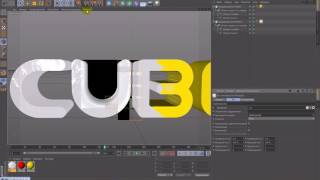 Уроки Cinema 4D: Лёд и вода с помощью Маски по сплайну