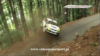 Big rally crash! - 38. Rally Bohemia 2011 - Jaroslav Orsak/Karel Vajik
