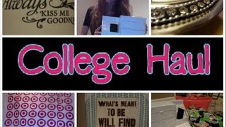 College Series: Dorm Room Haul Part 1