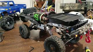 WPL crawler build 540 motor installed and tested!!! Its alive