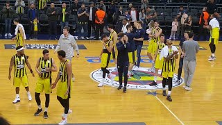 Maç sonu görüntüleri | Fenerbahçe Beko - Türk Telekom