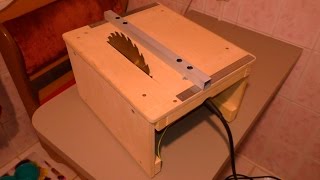 14) Распиловочный станок в чемодане своими руками \ Очень компактный станок своими руками
