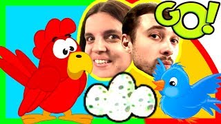 Болтушка, ПРоХоДиМеЦ и ДВЕ ПТИЧКИ спасают ЯЙЦА в Лесу! #303 Мультик ИГРА детям - Птички в Джунглях