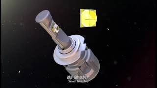 2018 CR-EE XHP70 X70 car LED headlight
