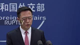 China: Australia"s nuclear submarine strategy "irresponsible", says FM spox