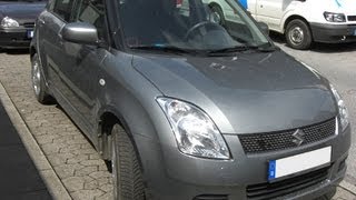 Как заменить воздушный фильтр салонный фильтр пыльцы пыли на Suzuki Swift