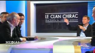 Le plateau télé de Thomas Isle   « Le clan Chirac  une famille au cœur du pouvoir » France 2