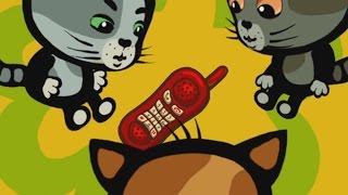 Поём с котятами - Караоке для детей - Три котенка - 01, 02, 03 - Цифры все знакомы