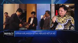 Airlangga Bicara Soal Omnibus Law Hingga Kiprahnya Saat Jadi Ketua AEI