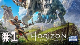 호라이즌 제로 던 #1 인트로 | 워크스루 게임 플레이 (PS4 Pro)