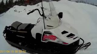 Снегоход Буран 4тд. Нижний Одес.19 04 2017
