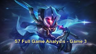 S7 Full Game Analysis - Game 3 | League of Legends
