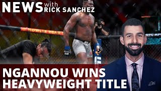 UFC fighter wins heavyweight title with brutal KO