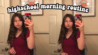 HIGHSCHOOL MORNING ROUTINE 2018 (freshman)