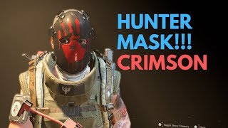 Crimson Hunter Mask Unlock!! The Division 2 Gameplay.