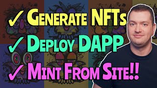 EASY Minting dApp with WHITELISTING - Entire Process!! Launch an Entire NFT Collection (10,000+)