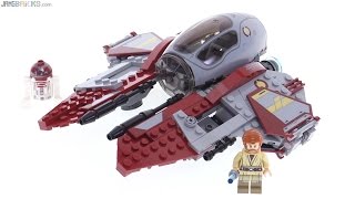 LEGO Star Wars 2016 Obi Wan's Jedi Interceptor review! 75135