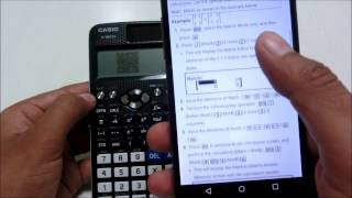 Learn how to generate Help Guide QR code on Casio FX 991EX Classwiz Calculator