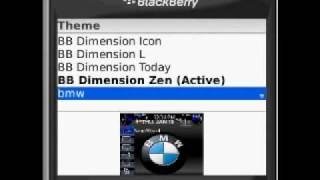 How to download a free theme to your Blackberry phone using OTA (over the air transfer).