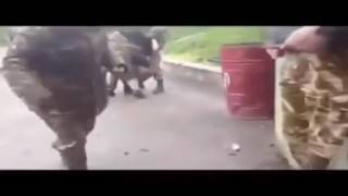 Aprel döyüşləri zamanı çəkilən görmədiyiniz kadr.