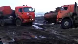 Авто приколы грузовиков..  Auto Truck fun ..