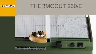 Терморежущий станок THERMOCUT 230 Е Proxxon 27080