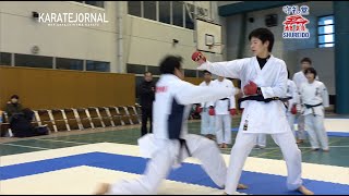 ARAGA RYUTARO 荒賀龍太郎 逆突き実戦トレーニング