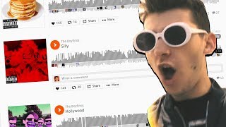 REACTING TO MY 2 YEAR OLD DISS TRACK.. *CRINGE*