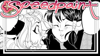 Re-drawing manga with Emirichu SPEEDPAINT; My first manga was a Tokyo Mew Mew rip-off