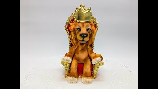 Обзор фигурки Лев на троне