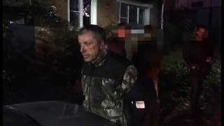 Туляк пытался убить жену: Появилось видео с задержания преступника
