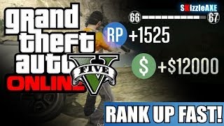 GTA 5 Online: UNLIMITED RP & Money - How To Rank Up FAST AFTER 1.07! (GTA V)