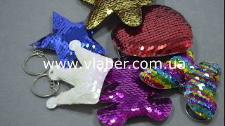 Брелоки с пайетками \\Trinkets with paetkami