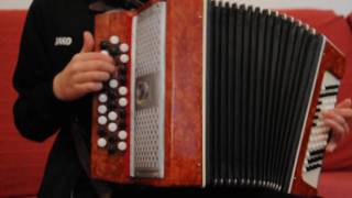 Bajan / Knopfakkordeon / Harmonika "Kremennaya" - Баян "Кременная"