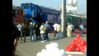 Парад железнодорожной техники/Railroad parade.