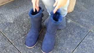 UGG Bailey Bow Navy 1002954