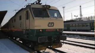 Odjezd krysy 150.221-0 s R704 "Mojmír" z České Třebové HD
