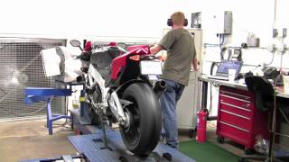 RSV4 Factory AF1 Racing Dyno Test Leo Vince Slip-On
