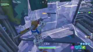 Playing fortnite  (onesie skin gameplay and candy axe)