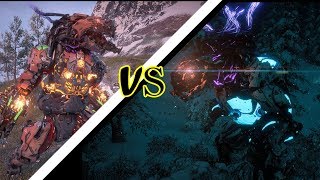 Horizon Zero Dawn - Frozen Wilds - Fire Claw Vs Frost Claw (Comparison)