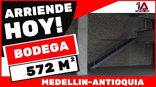 Bodega en arriendo en  Medellin   PROPIEDADES 1A  PC-6130