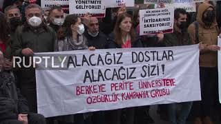 Turkey: Protesters rally against imprisonment of Bogazici students