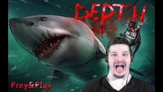 Depth Пучина Обзор Мультипеер ! Охотник и Жертва! Водолаз и Акула! Команда Водолаз!)