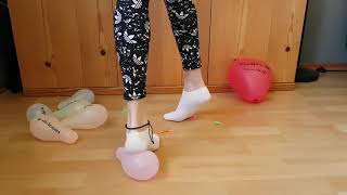 Balloons Crush in White socks / Read Description